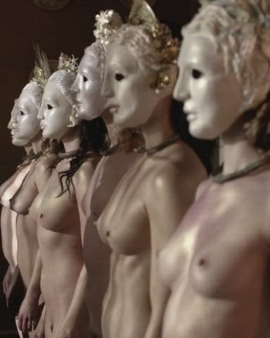 Katrina Law’s nude scene in Spartacus (2010) S1E9