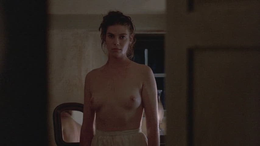 Kelly McGillis in a nude scene from Witness (1985)