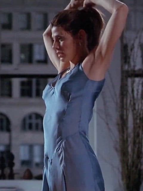 Marisa Tomei in a nude scene from The Guru 2002