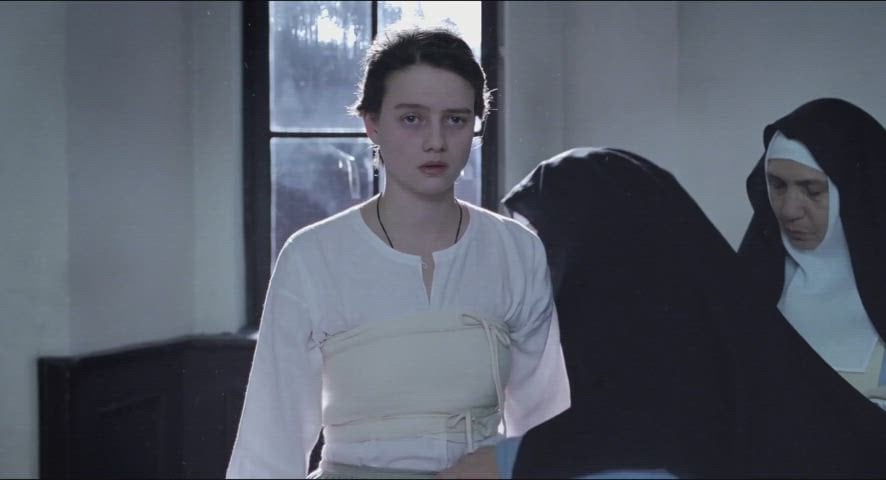 Pauline Étienne in a nude scene from The Nun (2013)