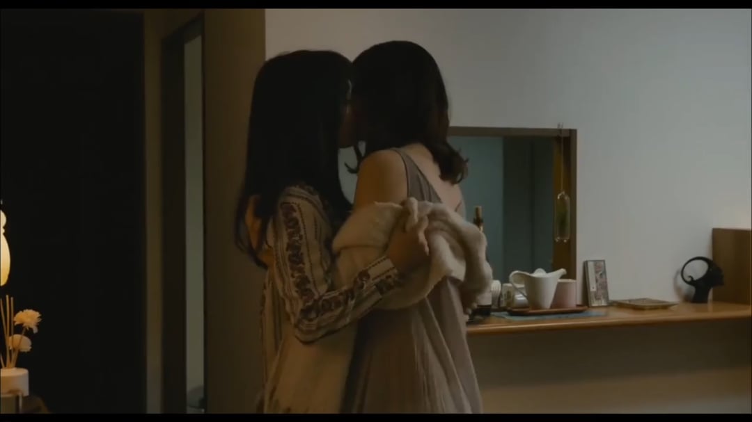 Rin Asuka and Airi Matsuyama Heat Things Up in a Steamy Lesbian Sex Scene in ‘The Woman Who Keeps a Murderer’ (2019)