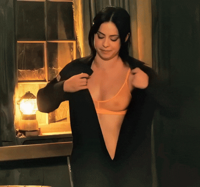 Rosa Salazar in a nude scene from Play Dirty (2025)