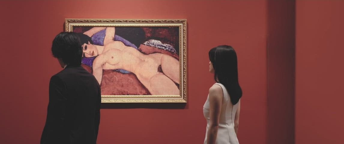 Shoko Takahashi in a nude scene from the movie Twelve Muses 2018