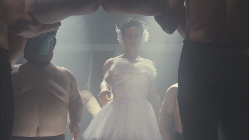 Aya Sugimoto in a nude scene from Flower and Snake (2004)