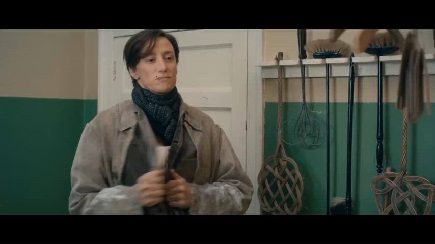 Janet McTeer in a steamy nude scene from Albert Nobbs (2011)