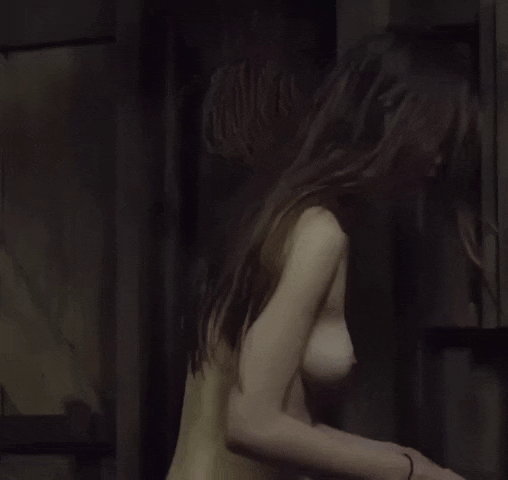 Mia Goth’s nude scene in The Survivalist (2015)