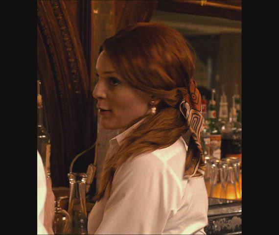 Amber Skye Noyes’ nude scene in The Deuce Season 1 Episode 1 (2017) at 29 years old