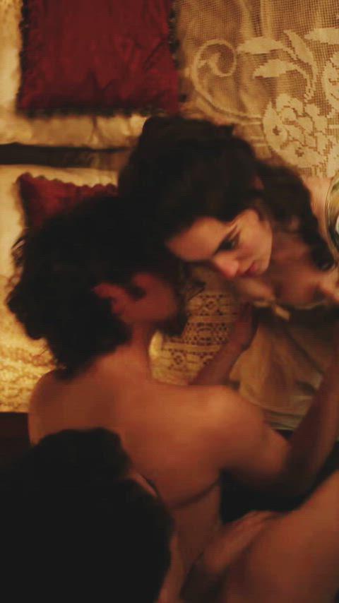 Anamaria Vartolomei’s Nude Threesome Scene in The Seduction S01E04