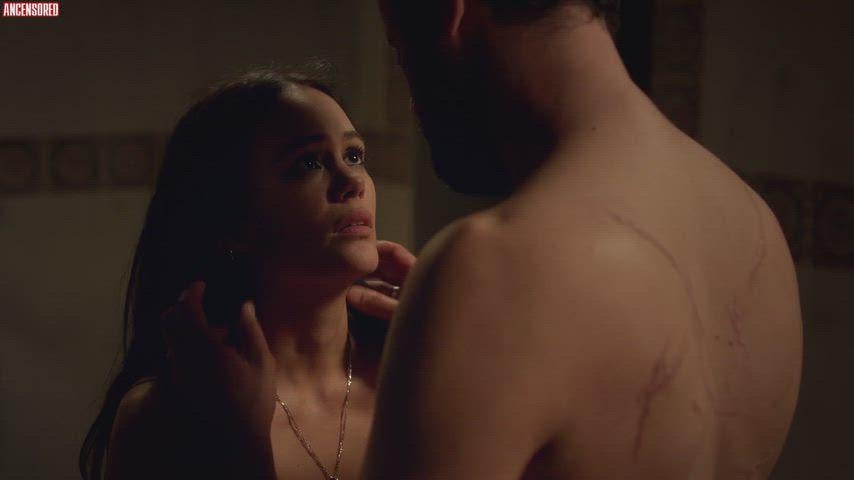 Dina Shihabi sizzles in a steamy nude scene from her latest film.