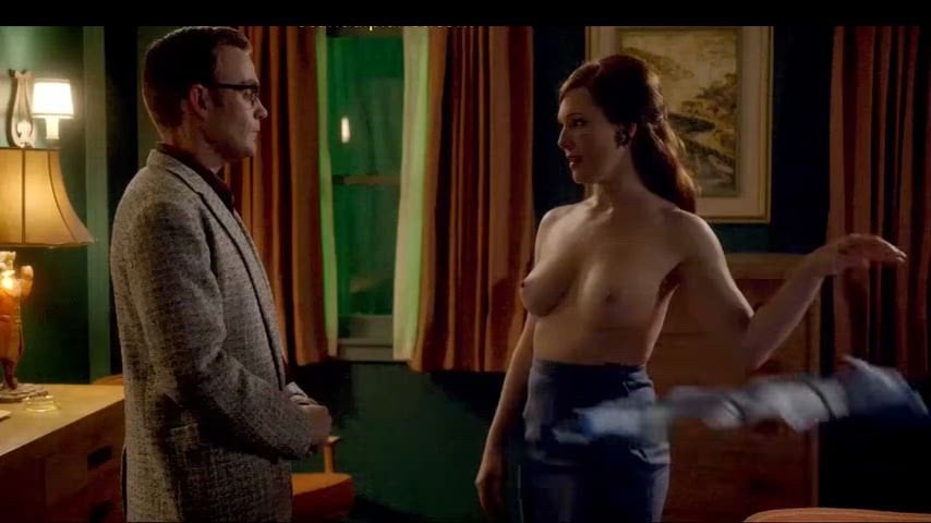 Erin Cummings in a nude scene from Masters of Sex (2014)