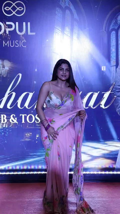 Hema Sharma’s hot appearance in an event video