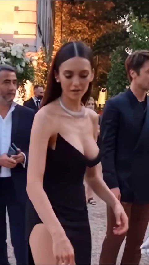 Nina Dobrev Goes Wild in a Steamy Sultry Moment