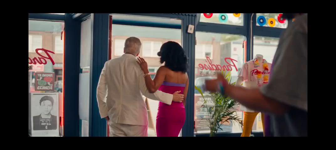 Pauline Dorsey in a nude scene from Paradise Records (2025)