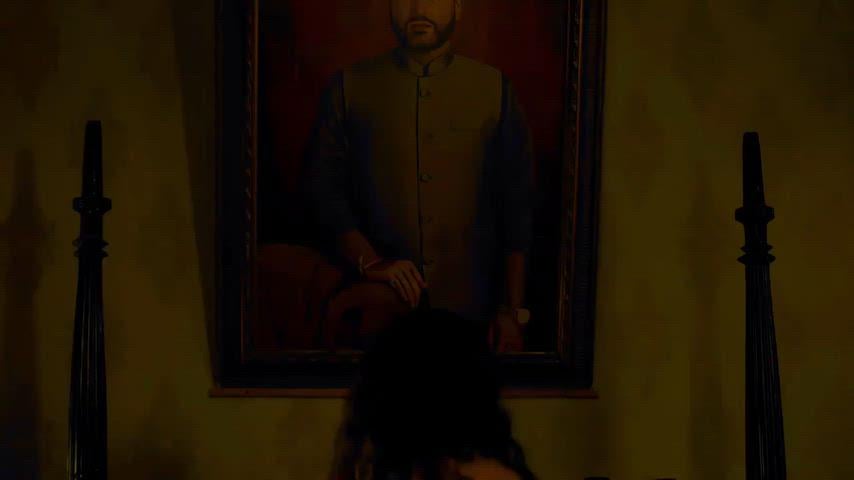 Rasika Duggal in a steamy, sexy scene from Gangs of Mirzapur