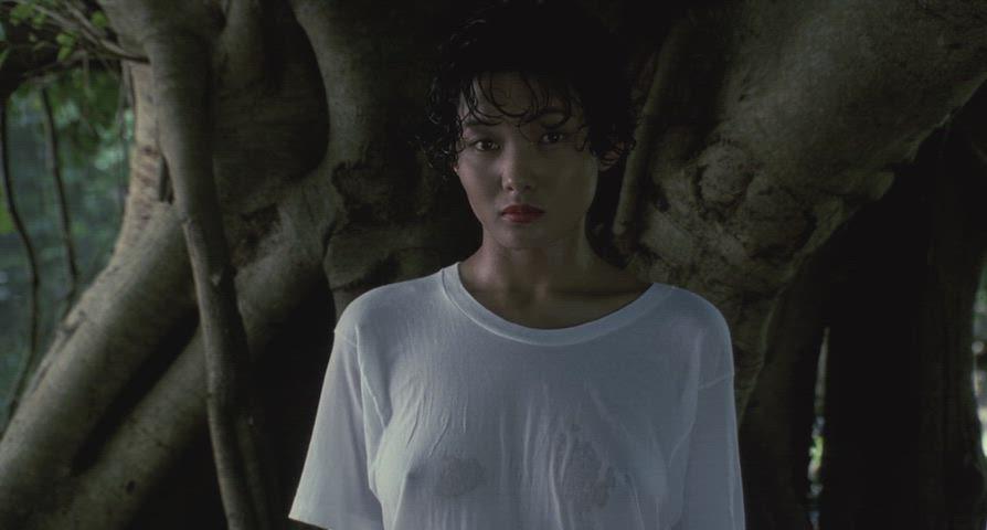 Aya Kokumai in a Nude Scene from Sonatine (1993)