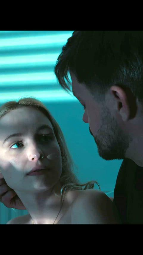 Diana Dulínková in a nude scene from Dzob (2025)