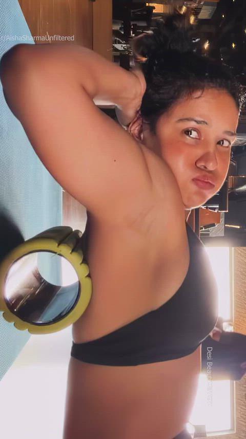 Aisha Sharma’s hot Instagram video
