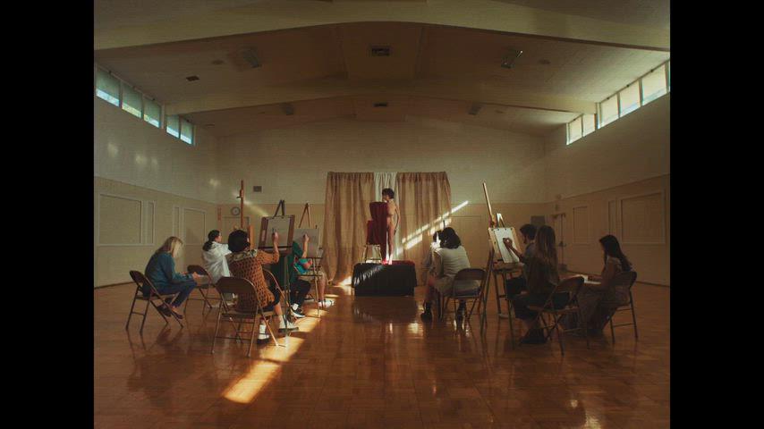 Ellen Greene in a steamy nude scene from Beatrix is Invisible (2025)