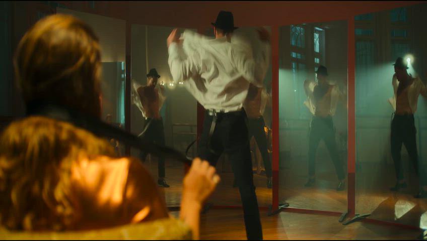 Ingrid Klug in a provocative nude scene from her latest movie