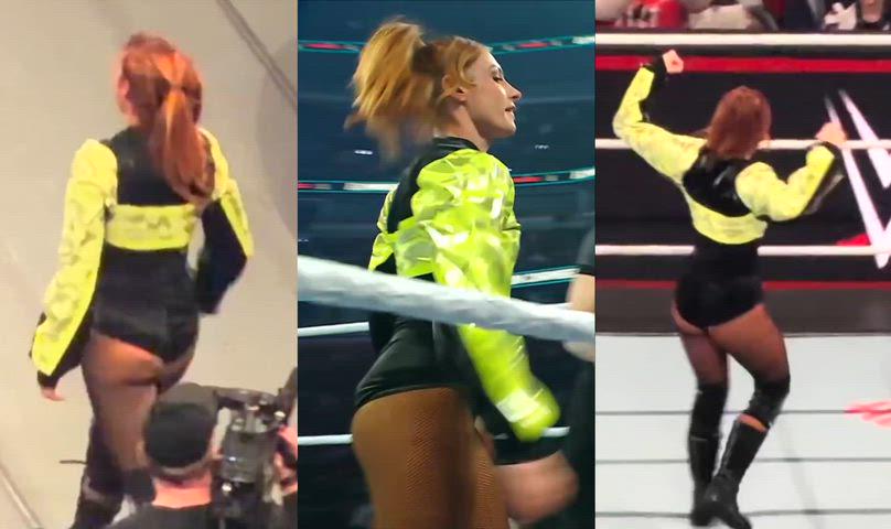 Becky Lynch’s Hot Ass Steals the Show in Sexy Moments