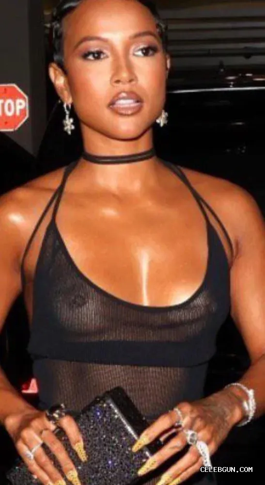 Karrueche Tran's Stunning Collection of Sexy Boobs Photos
