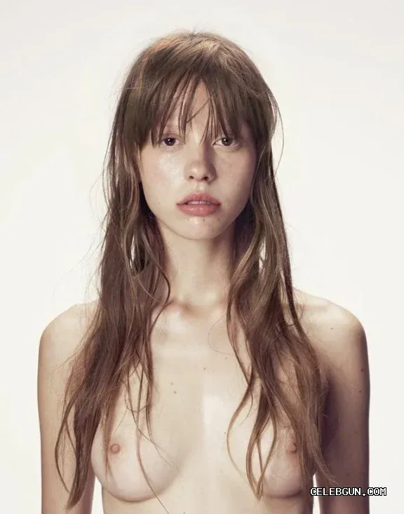 Mia Goth nude scene in Nymphomaniac with hot adult content