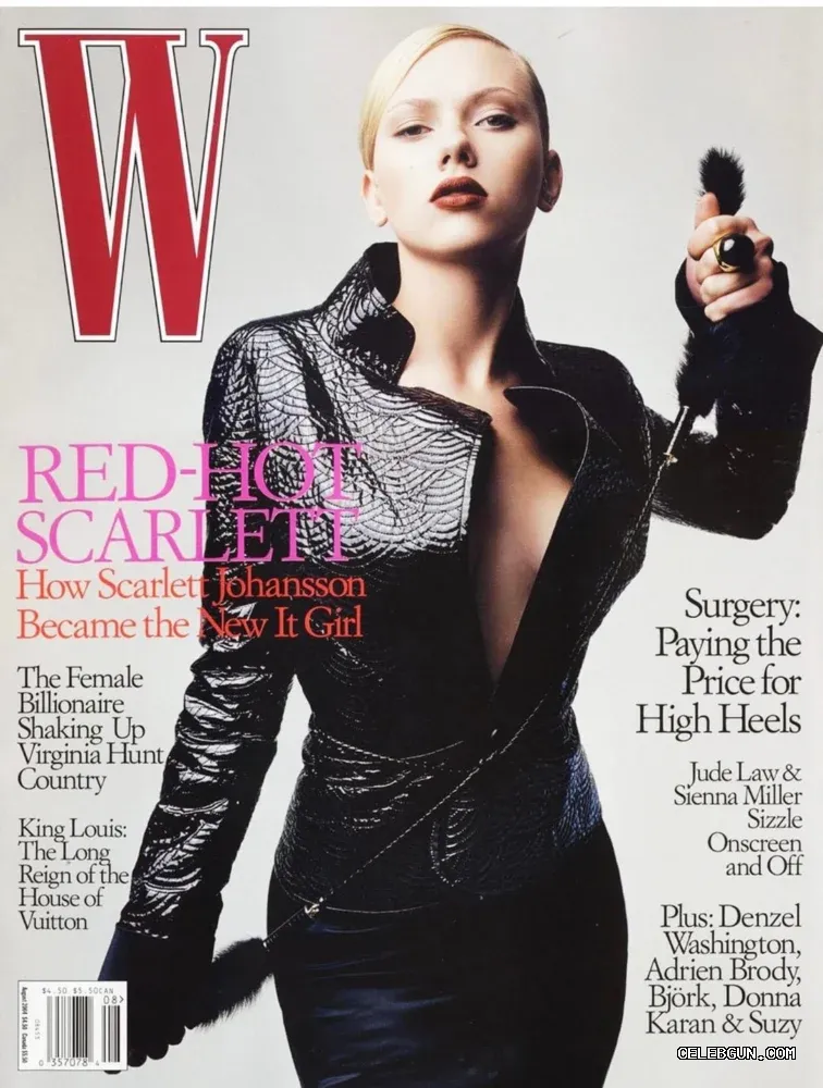 Scarlett Johansson's Hot Magazine Cover Photo Collection