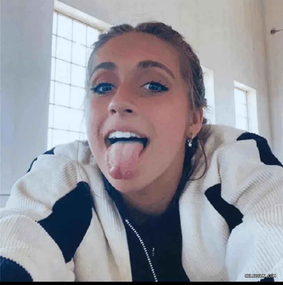 Tate McRae's Hot and Sexy Photos Collection with Tongue Out