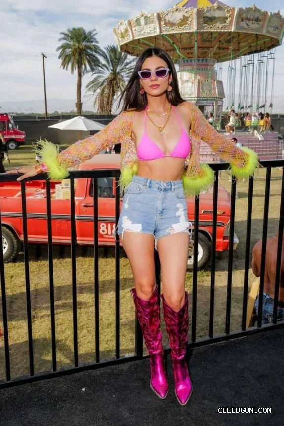 Victoria Justice's Hot Bikini and Boots Collection: Sexy Photos from