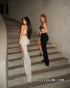Kim Kardashian and Khloé Kardashian: Sexy Ass and Hot Butt