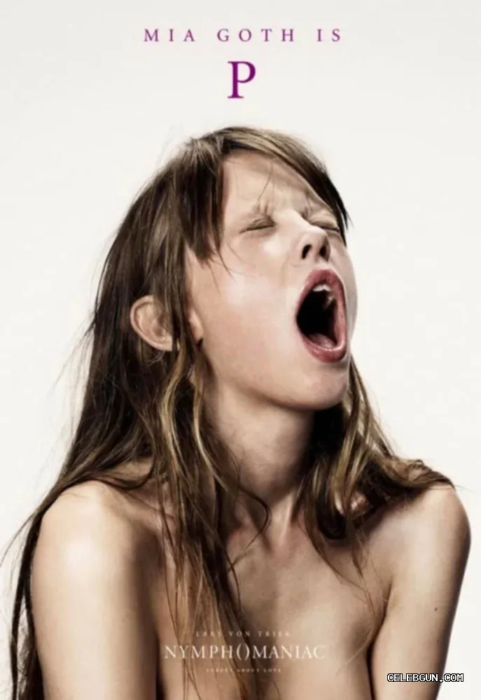 Mia Goth naked and hot in Nymphomaniac revealing her stunning