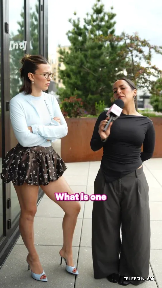 Millie Bobby Brown's Hot and Sexy Legs Photo Collection